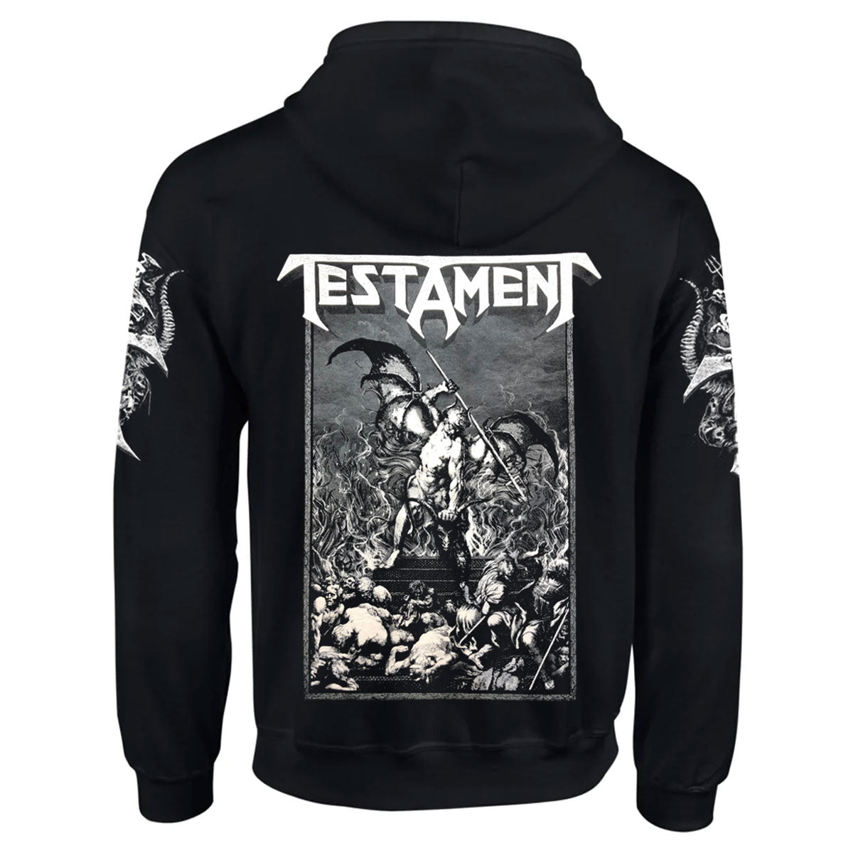Pitchfork & Horns Zip Hoodie